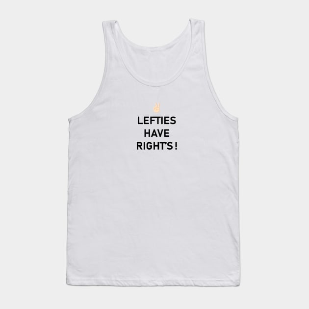 international lefthanders day Tank Top by Souna's Store